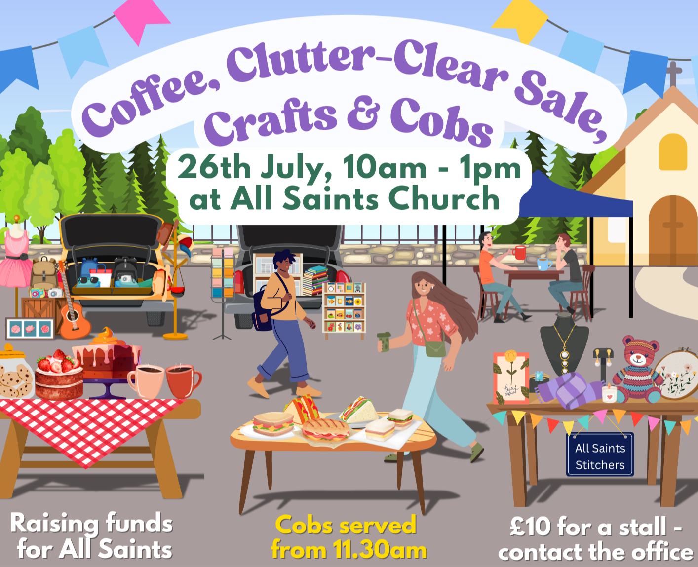 Coffee, Clutter-Clear, Crafts & Cobs