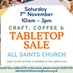 Craft, Coffee & Tabletop Sale