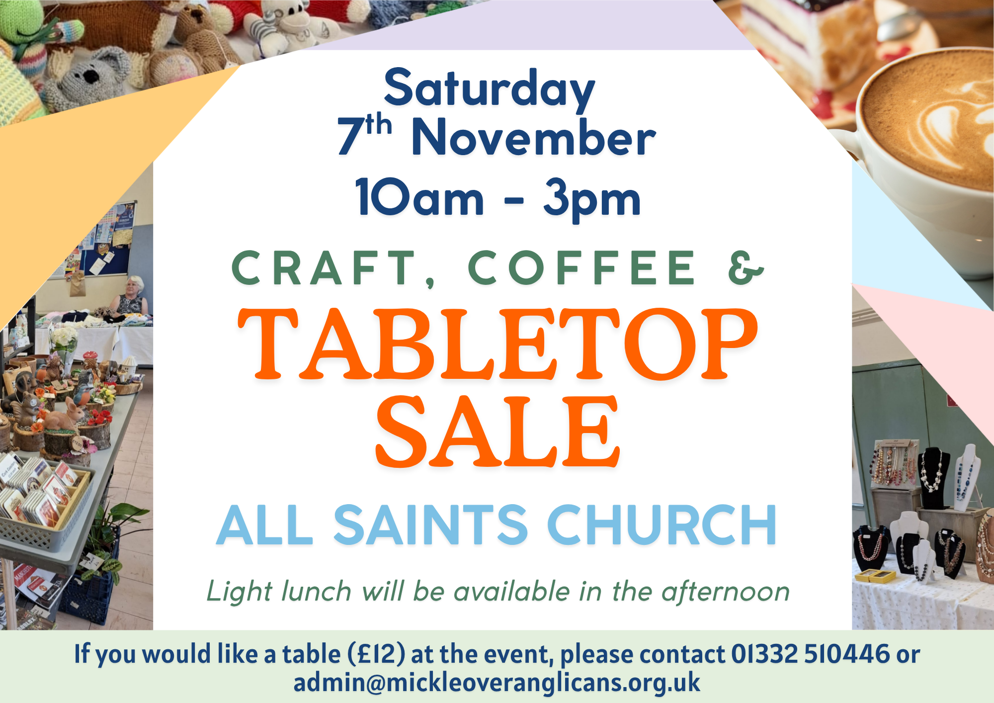 Craft, Coffee & Tabletop Sale