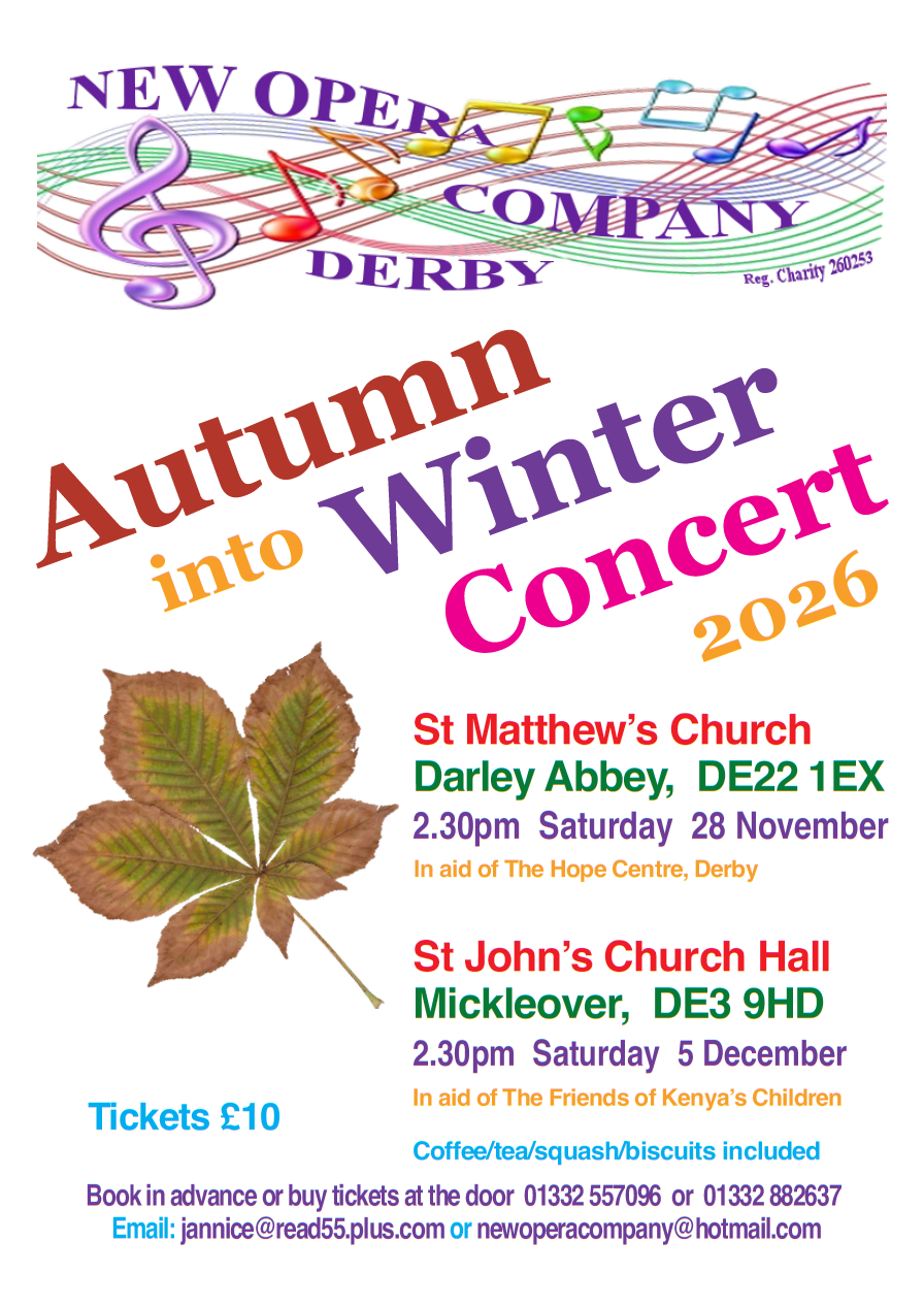 New Opera Company - Autumn into Winter Concert